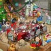 Chaos At Christmas Lunch - No. 11 300 Piece Wooden Jigsaw Puzzle -All Jigsaw Puzzles christmas lunch
