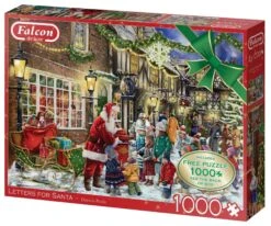 Falcon De Luxe Letters For Santa 2 X 1000 Piece Jigsaw Puzzle