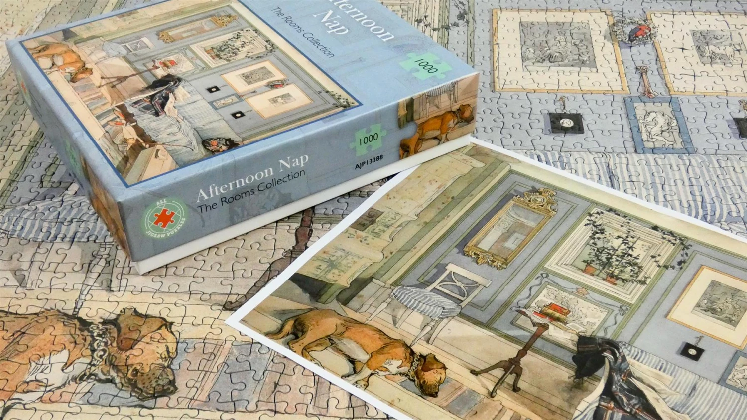 Afternoon Nap 1000 Piece Jigsaw Puzzle 9 Afternoon Nap 1000 Piece Jigsaw Puzzle - Image 7