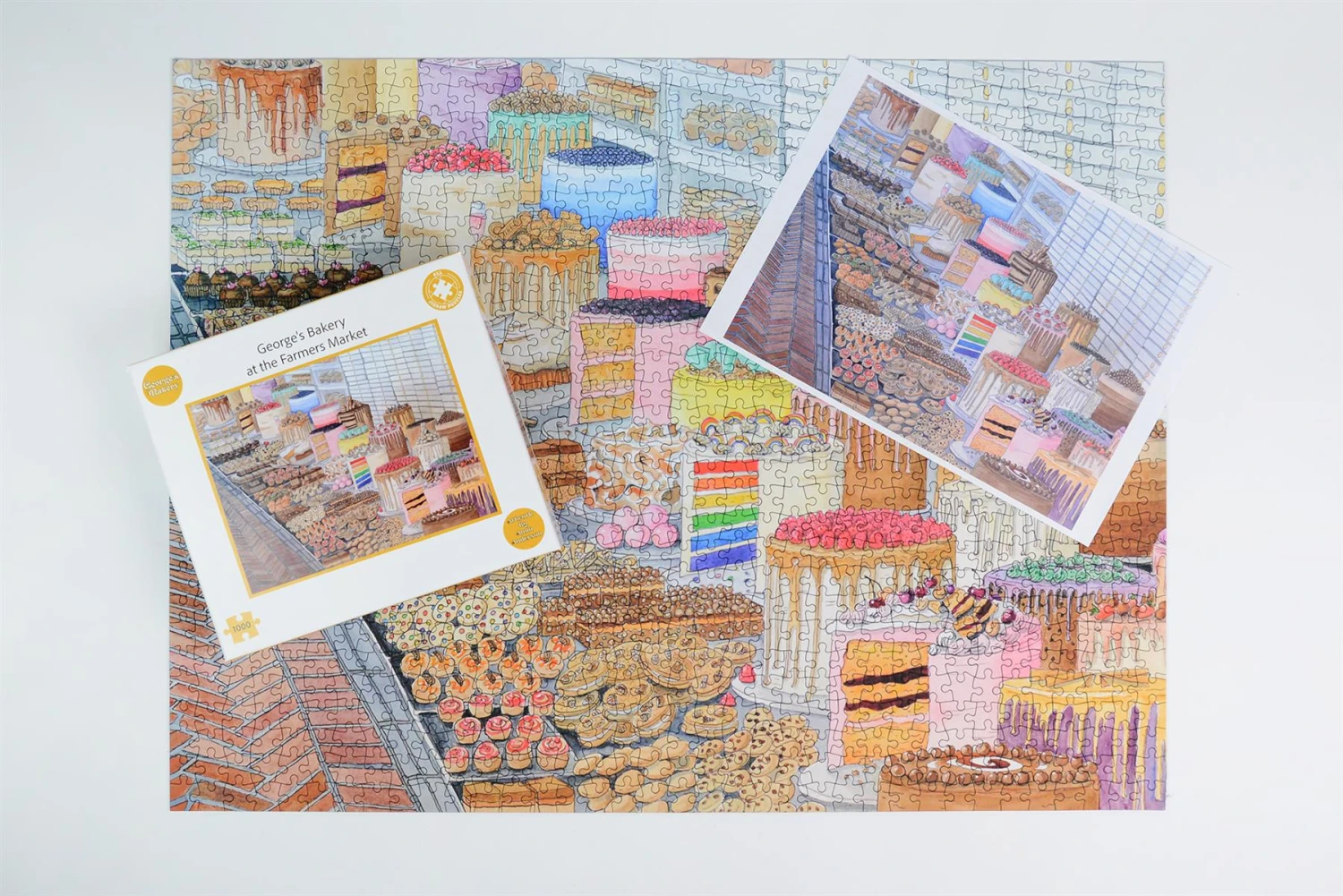 At The Farmer's Market 1000 Piece Jigsaw Puzzle 6 At The Farmer's Market 1000 Piece Jigsaw Puzzle - Image 4