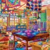 Eurographics The Quilt Workshop By Bigelow Illustrations 1000 Piece Jigsaw Puzzle -All Jigsaw Puzzles eruographics quilt workshop