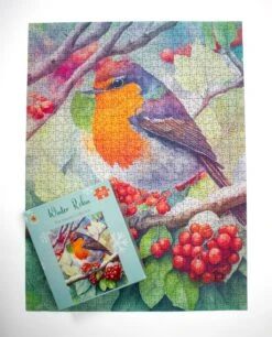 Winter Robin 1000 Piece Jigsaw Puzzle -All Jigsaw Puzzles f3826b1f eb54 4f37 a96c c683da85a7fc