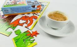 "Kit The Ginger Cat" Sight Impaired 28 Piece Wooden Jigsaw Puzzle -All Jigsaw Puzzles f542e79c 826d 40be 93ae 0aec10603eaf