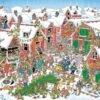Jumbo Jan Van Haasteren Santa's Village 1000 Piece Jigsaw Puzzle