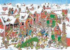 Jumbo Jan Van Haasteren Santa's Village 1000 Piece Jigsaw Puzzle