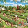 Falcon De Luxe Strawberry Picking 1000 Piece JIgsaw Puzzle -All Jigsaw Puzzles falcon deluxe strawberry picking 1000 piece jigsaw puzzle wr