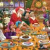 Christmas Dinner At Santa's Workshop -300 Piece Wooden Jigsaw Puzzle -All Jigsaw Puzzles fb2502d3 a07e 4615 b071 4f7c95e16d77