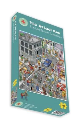 School Run 500 Piece Jigsaw Puzzle -All Jigsaw Puzzles fb56e0a3 fb08 4789 b929 eedfc58b7175