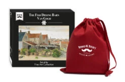 The Fish Drying Barn By Van Gogh 300 Piece Wooden Jigsaw Puzzle