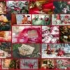 Happy Christmas 300 Piece Wooden Jigsaw Puzzle -All Jigsaw Puzzles happy christmas
