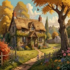 Little Cottage 1000 Piece Jigsaw Puzzle