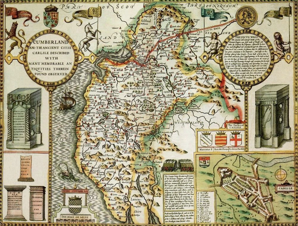 Cumberland Historical Map 1000 Piece Jigsaw Puzzle (1610) 3 Cumberland Historical Map 1000 Piece Jigsaw Puzzle (1610)