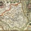 Durham Historical Map 1000 Piece Jigsaw Puzzle (1610)