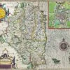 Leinster Historical Map 1000 Piece Jigsaw Puzzle (1610)