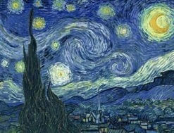 Starry Night By Vincent Van Gogh Jigsaw Puzzle