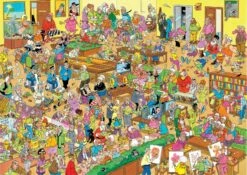 Jumbo Jan Van Haasteren's The Retirement Home 1500 Piece Jigsaw Puzzle