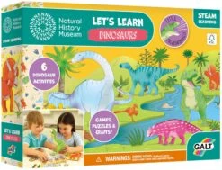 Jumbo Natural History Museum Let's Learn Dinosaurs Activity Pack