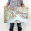 Hometown Map Tea Towel - 100% Cotton