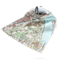 Hometown Map Tea Towel - 100% Cotton -All Jigsaw Puzzles map gift personalised cotton map tea towel 3