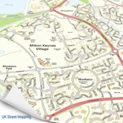 Hometown Heart-Shaped UK Map Jigsaw -All Jigsaw Puzzles map gift personalised streetview map jigsaw puzzle 4