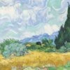 A Wheatfield, With Cypresses - National Gallery 1000 Piece Jigsaw Puzzle -All Jigsaw Puzzles national gallery wheatfields 1000 piece jigsaw puzzle
