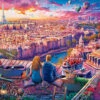 Eurographics Paris Rooftop By Artbeat Studio 1000 Piece Jigsaw Puzzle