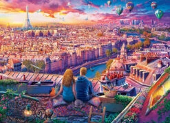 Eurographics Paris Rooftop By Artbeat Studio 1000 Piece Jigsaw Puzzle