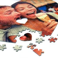 Personalised Heart Shaped Photo 201 Piece Jigsaw Puzzle -All Jigsaw Puzzles personalised jigsaw personalised heart shaped photo puzzle 3