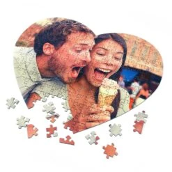 Personalised Heart Shaped Photo 201 Piece Jigsaw Puzzle -All Jigsaw Puzzles personalised jigsaw personalised heart shaped photo puzzle 5