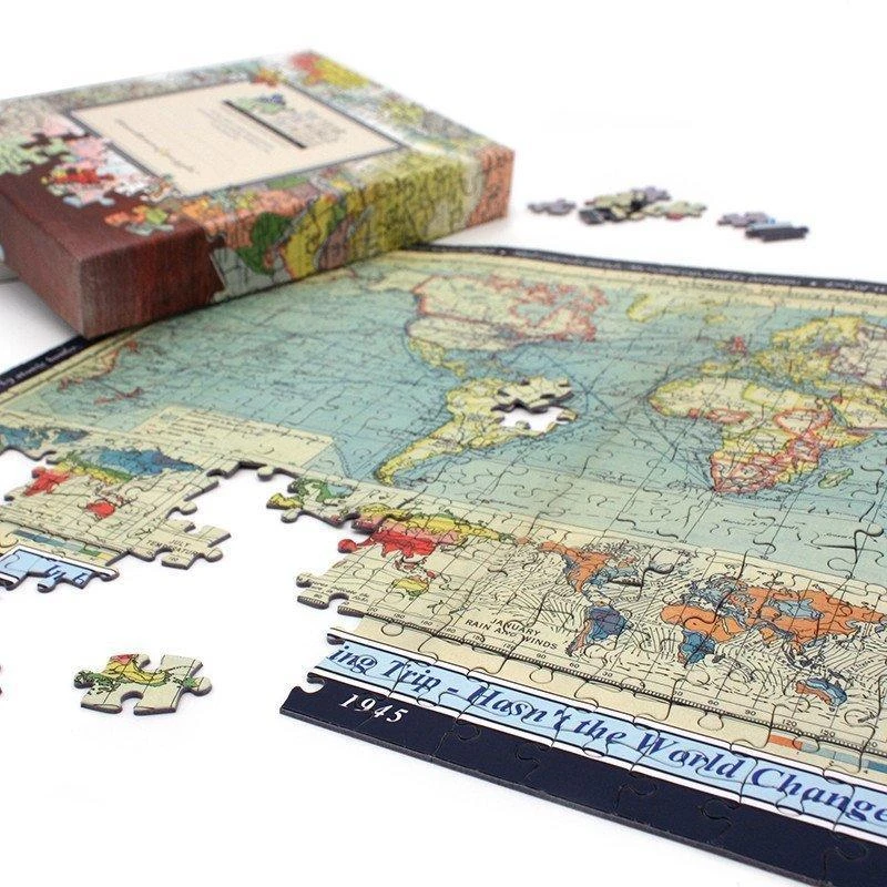 Personalised World Map 400 Piece Puzzle 3 Personalised World Map 400 Piece Puzzle