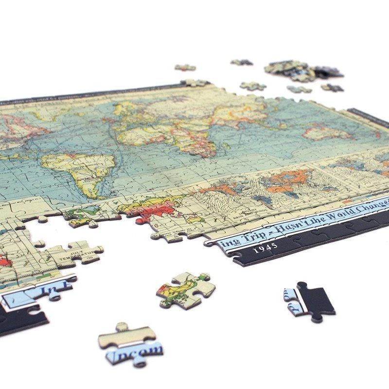 Personalised World Map 400 Piece Puzzle 4 Personalised World Map 400 Piece Puzzle - Image 2