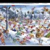 Piatnik Ruyer - Christmas Skiing 1000 Piece Jigsaw Puzzle -All Jigsaw Puzzles piatnik christmas skiing 1000 piece 535147
