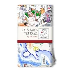 Tim Bulmer's England Map Jigsaw & Tea Towel Gift Bundle -All Jigsaw Puzzles tim bulmers england tea towel