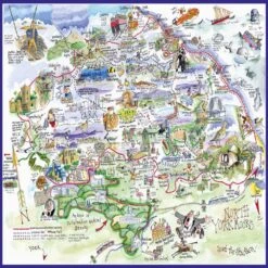 Tim Bulmer 'Ey Up Yorkshire' 1000 Piece Jigsaw Puzzle Bundle -All Jigsaw Puzzles tim bulmers map of north york moors 1000 piece jigsaw puzzle wr