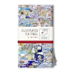Tim Bulmer's USA Map Jigsaw & Tea Towel Gift Bundle -All Jigsaw Puzzles tim bulmers map of usa tea towel wr