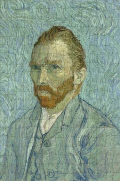Self Portrait By Vincent Van Gogh 300 Piece Wooden Jigsaw Puzzle